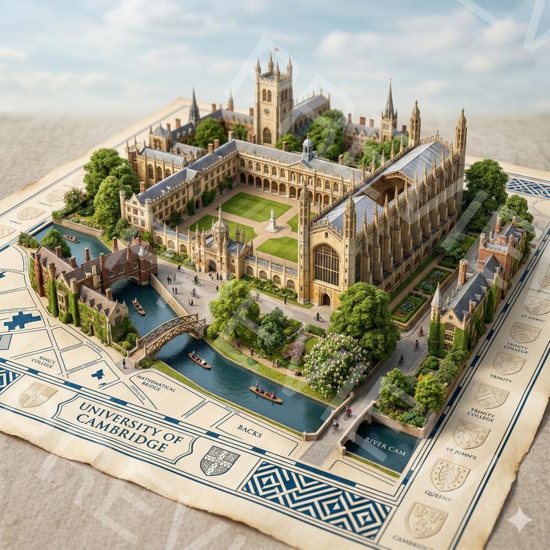 Cambridge University Diorama