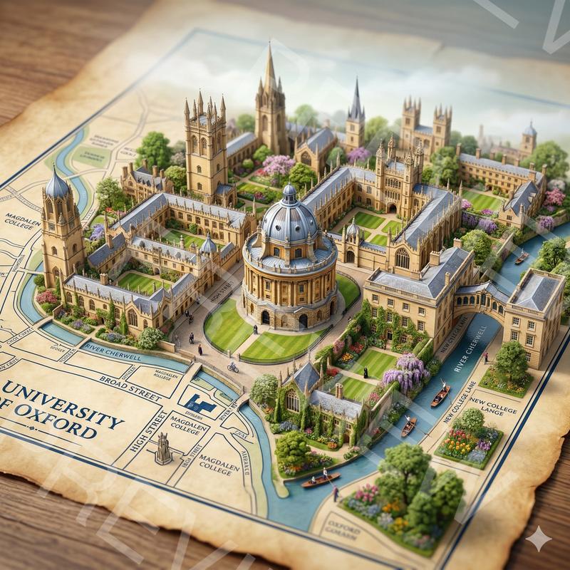 Oxford University Diorama