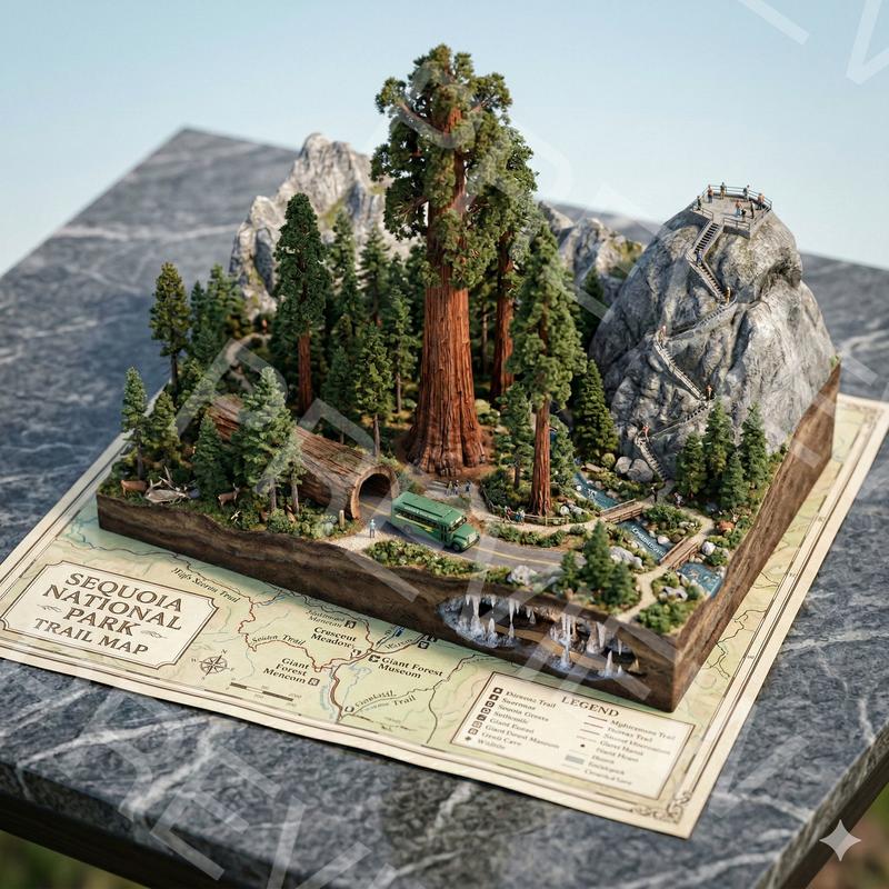 Sequoia National Park Diorama