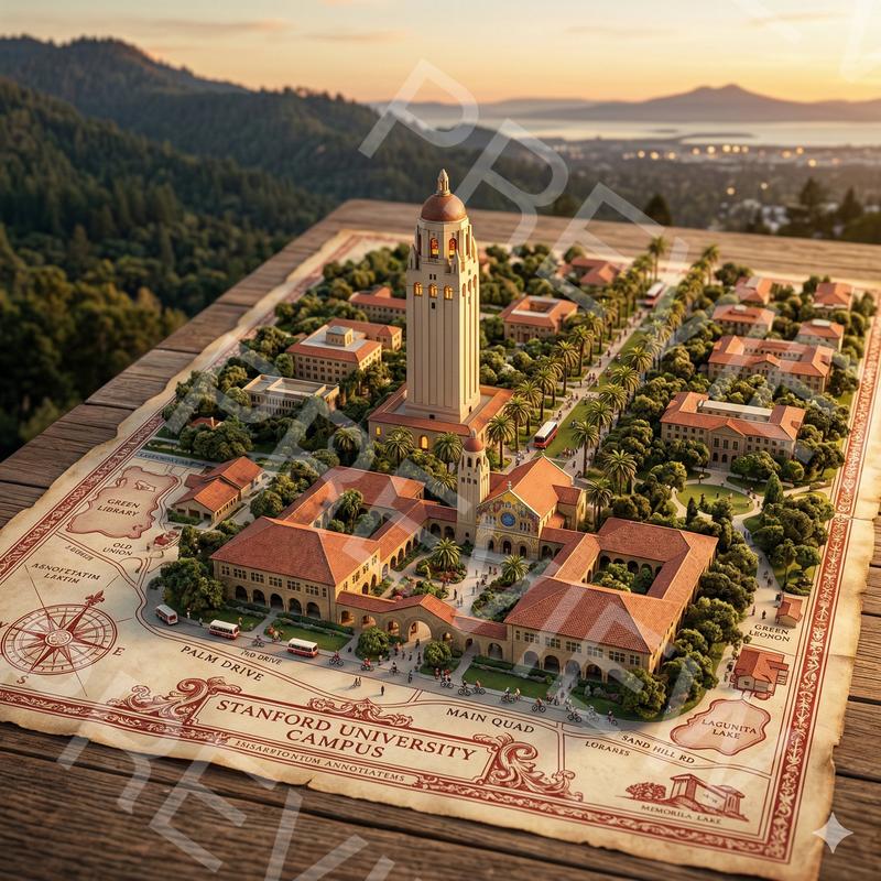 Stanford University Diorama