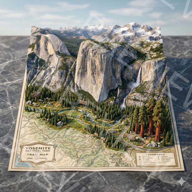 Yosemite Diorama